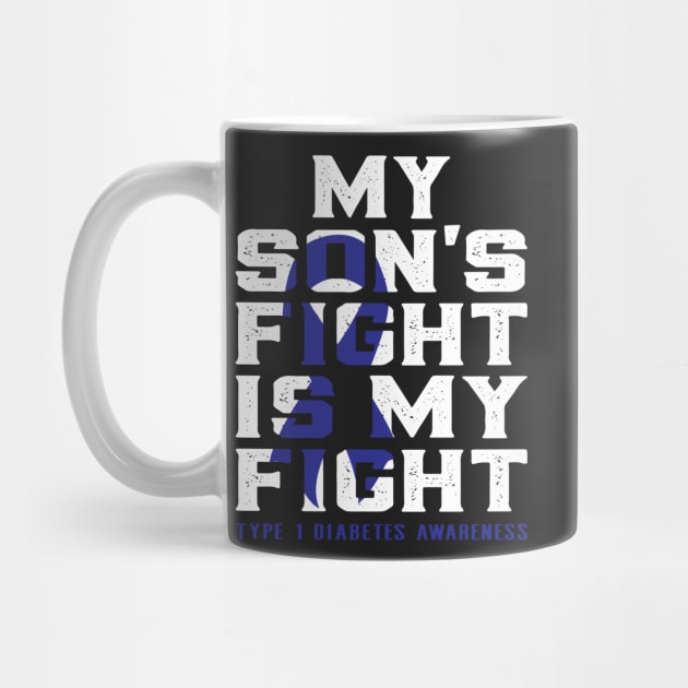 My son's fight is my fight diabetes awareness by Novelty-art